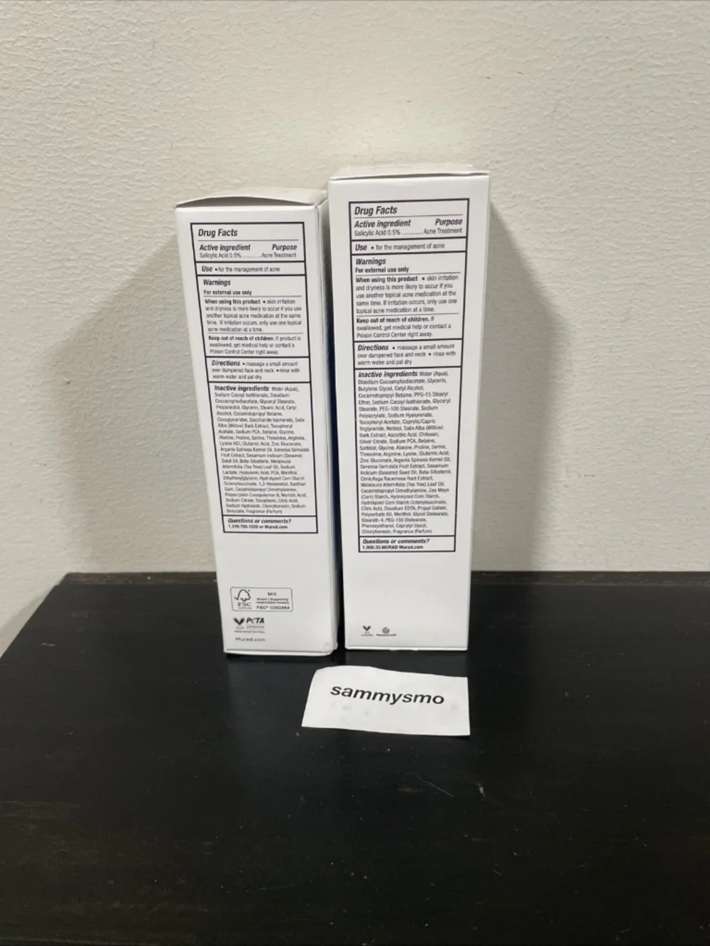 Murad Acne Control Clarifying Cream Cleanser salicylic acid 5oz & 6.75 oz 2027